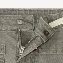 Brede rechte jeans met riem meisjes