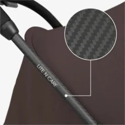 Buggy compact & licht Lite N Care Choco