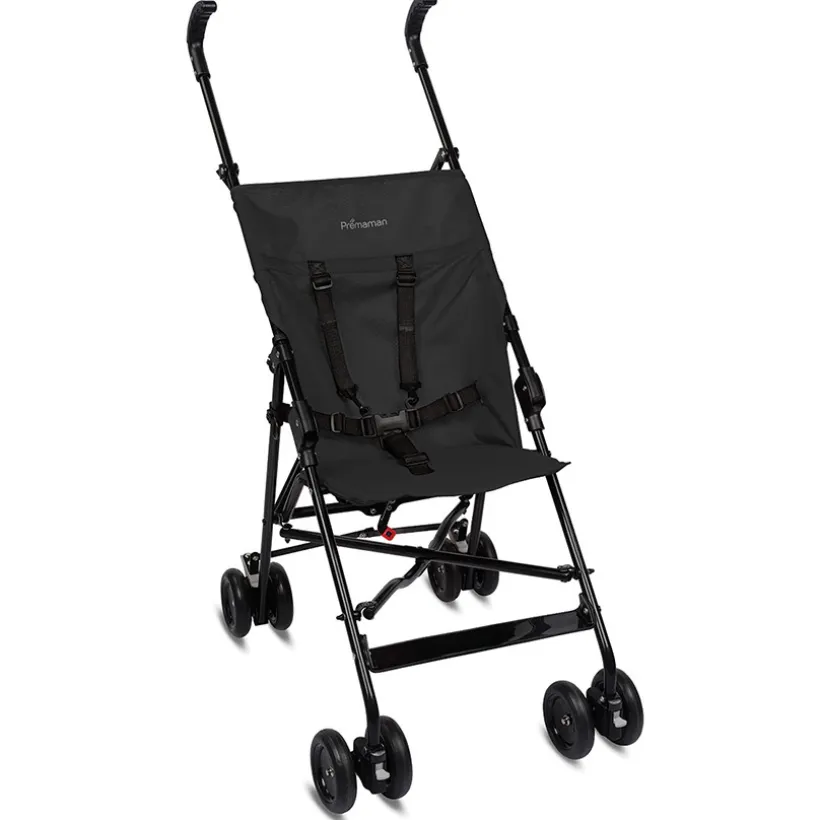 Buggy One Way 1-positie - Zwart