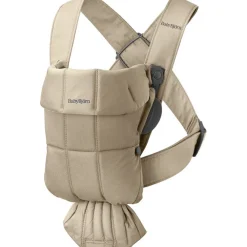 Buikdrager mini geweven Beige