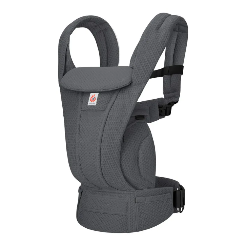 Buikdrager Omni Deluxe Mesh 4 draagmodi Graphite Grey