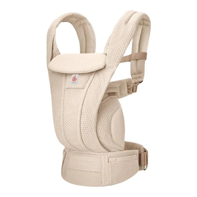 Buikdrager Omni Deluxe Mesh 4 draagmodi Natural Beige