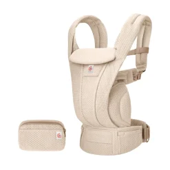 Buikdrager Omni Deluxe Mesh 4 draagmodi Natural Beige
