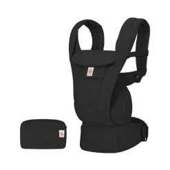 Buikdrager Onmi Deluxe 4 posities Katoen Onyx Black