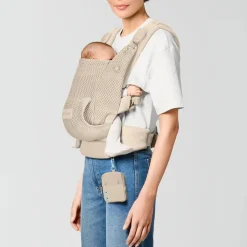 Buik-rugdrager Laya 0-3jaar Almond Beige