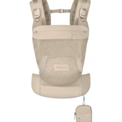 Buik-rugdrager Laya 0-3jaar Almond Beige