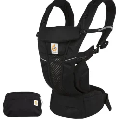 Buik-rugdrager Omni Breeze Onyx Zwart