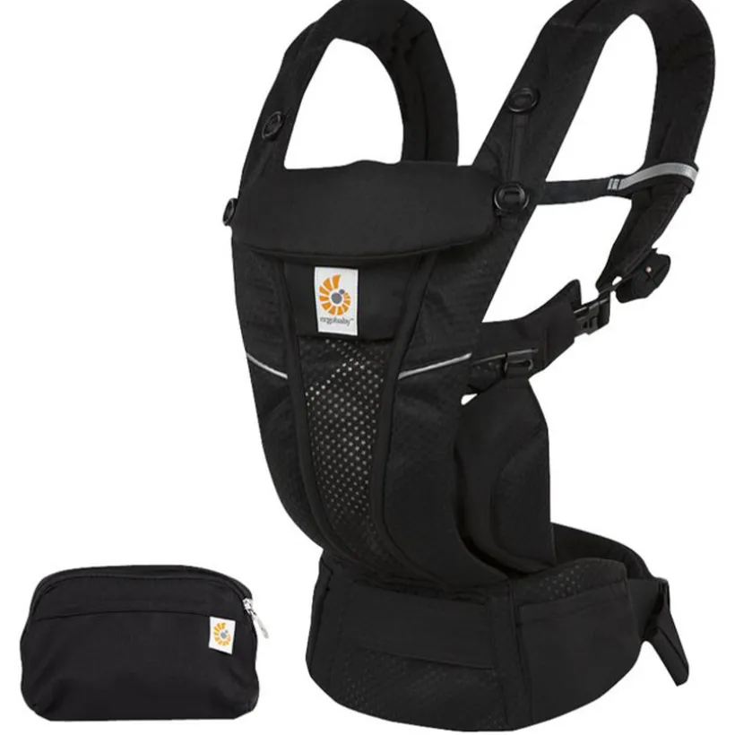 Buik-rugdrager Omni Breeze Onyx Zwart