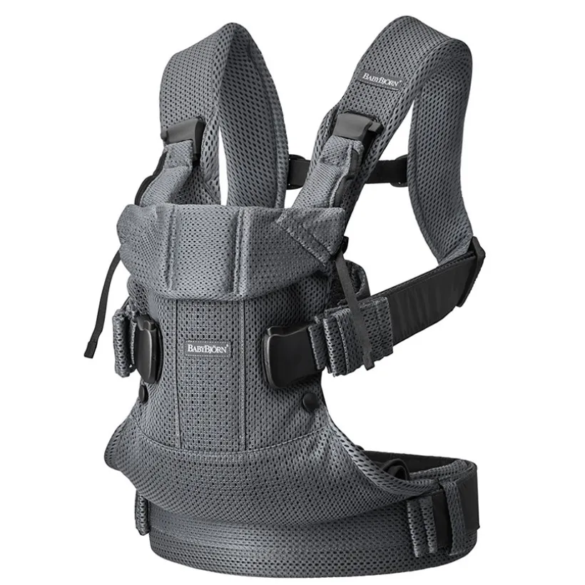 Buik-rugdrager One Air 3D Mesh – Antraciet