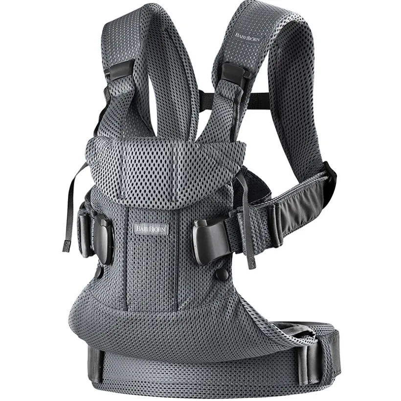 Buik-rugdrager One Air 3D Mesh – Antraciet
