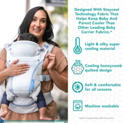Buik-rugdrager StayCool 4-in-1 omvormbaar