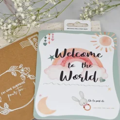 Cadeaukaart Welcome to the world