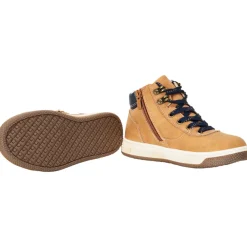 Camel laarsjes met veters en rits jongens