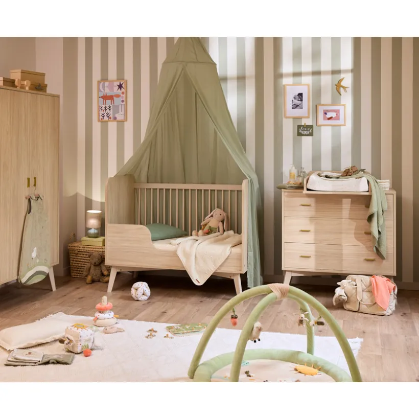 Cameron bed met afneembare barrière 60 x 120 cm