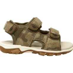 Camouflage sandalen met klittenband voor baby jongen