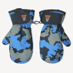 Camouflage skiwanten jongens