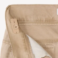 Cargo broek van effen canvas jongens