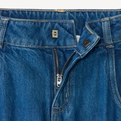 Cargo jeans jongens loose in denim