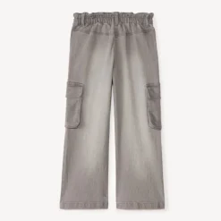 Cargo jeans met wijde pijpen meisjes