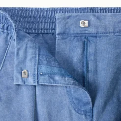 Cargojoggingbroek in twill met riem meisjes