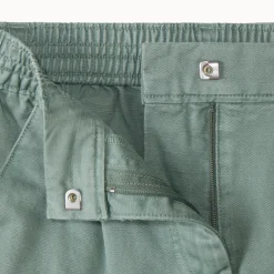 Cargojoggingbroek in twill met riem meisjes