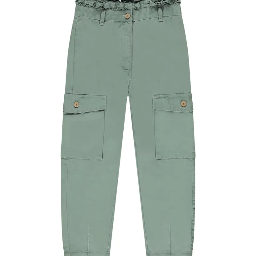 Cargo van stof afwerking ruche meisjes