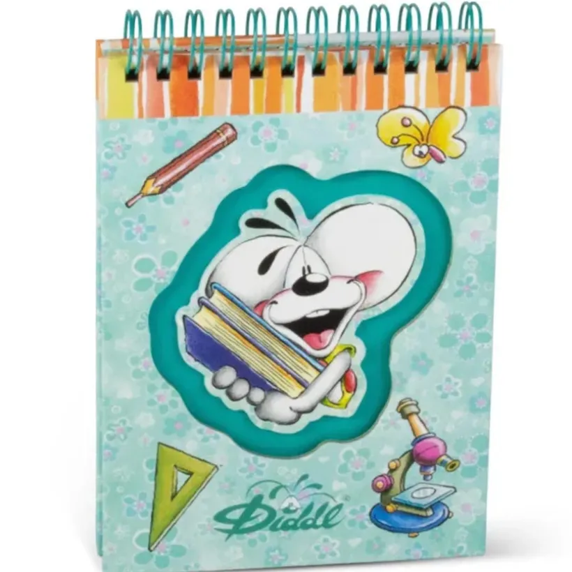 Carnet à spirale A6 Diddl et ses Amis (Modèle Aléatoire)