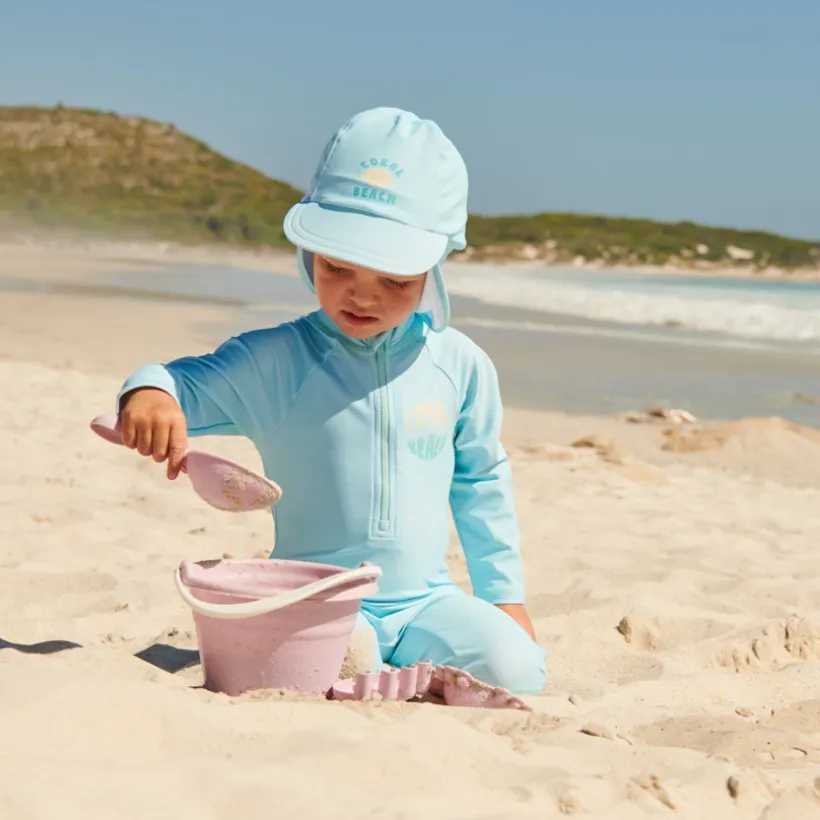 Casquette anti-UV en jersey print fantaisie pour bébé garçon