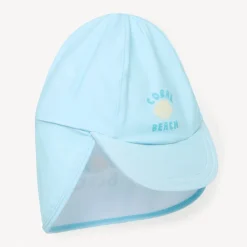 Casquette anti-UV en jersey print fantaisie pour bébé garçon