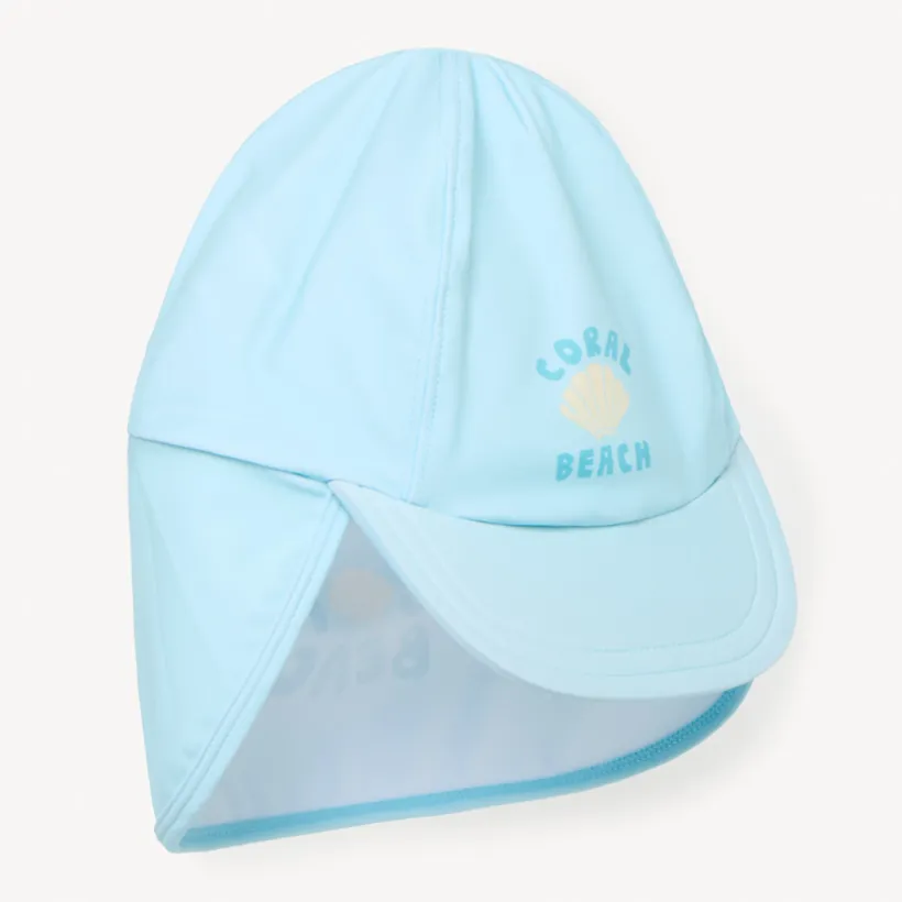 Casquette anti-UV en jersey print fantaisie pour bébé garçon