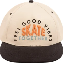Casquette bicolore avec broderie 3D garçon