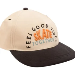 Casquette bicolore avec broderie 3D garçon