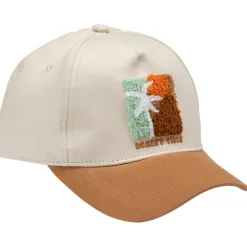 Casquette bicolore à patch bouclettes 3D garçon
