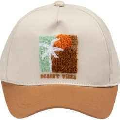 Casquette bicolore à patch bouclettes 3D garçon