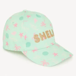 Casquette fantaisie motif plage fille