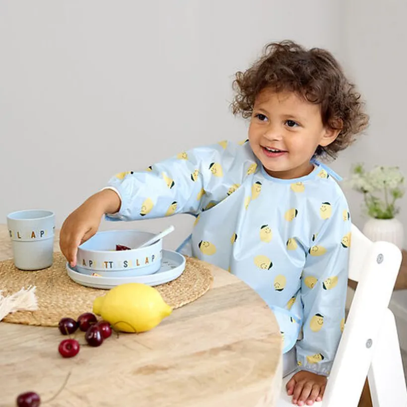 Cellulose serviesgoedset voor kinderen Happy Fruits Lemon