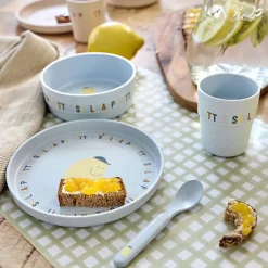 Cellulose serviesgoedset voor kinderen Happy Fruits Lemon
