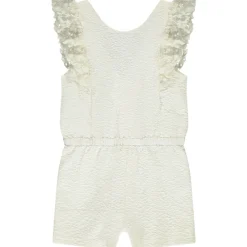 Ceremonieel jacquard jumpsuit meisjes