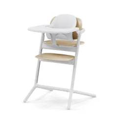 Chaise-haute évolutive Lemo 4 en 1 sand white