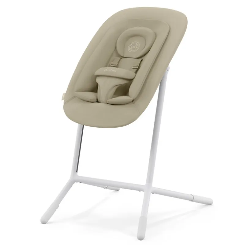 Chaise-haute évolutive Lemo 4 en 1 sand white
