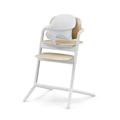 Chaise-haute évolutive Lemo 4 en 1 sand white