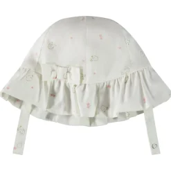 Charlotte met vogelprint en knoop voor baby meisje