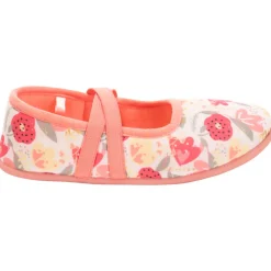Chaussons babies imprimé floral fille