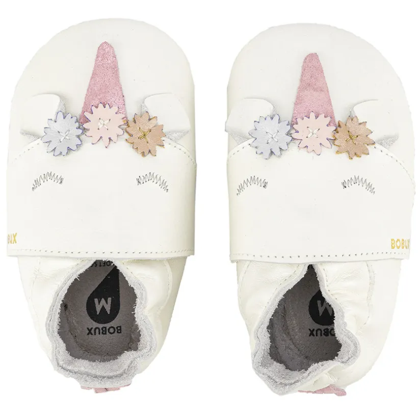 Chaussons en cuir Soft Soles taille M - Dream la licorne