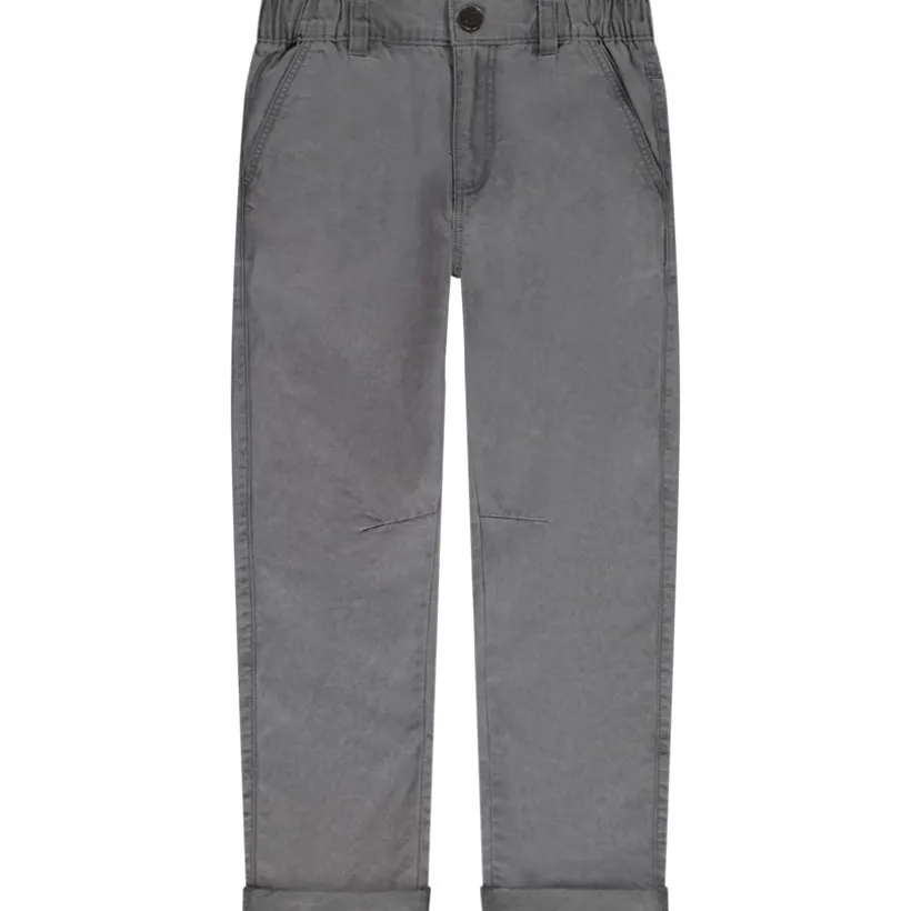 Chinobroek met elastische tailleband jongens
