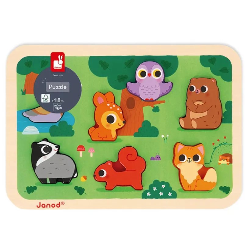 Chunky Puzzle Het Bos