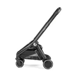 City Loop chassis zwart, licht en compact met inklapbaar stuur