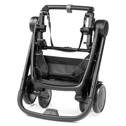 City Loop chassis zwart, licht en compact met inklapbaar stuur