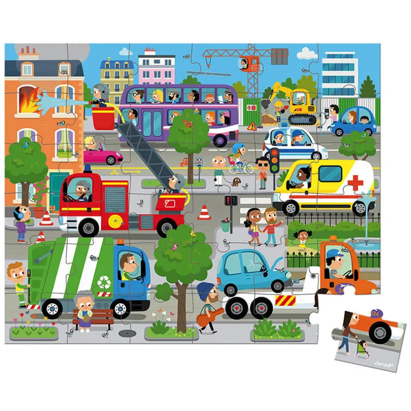 City puzzel 36 stukjes