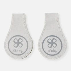 Clips magnetisch leder & canvas Beige